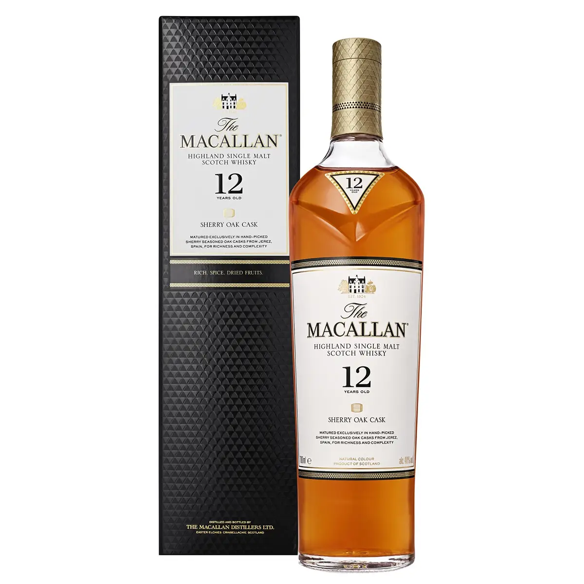 Macallan 12 năm Sherry Oak 1 Macallan 12 năm Sherry Oak