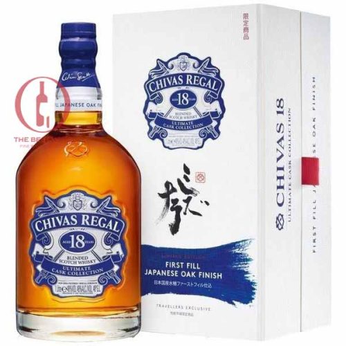 Chivas 18 năm Japanese Oak Finish