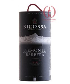 Rượu vang bịch Ricossa Piemonte Barbera 3L
