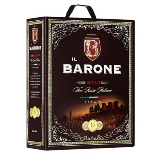 Rượu vang bịch IL Barone Rosso 3L 