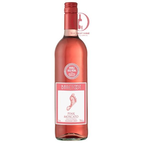 Rượu vang Mỹ Barefoot Pink Moscato