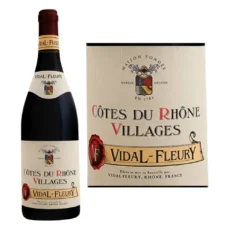 Vidal Fleury Cotes Du Rhone Villages Rouge