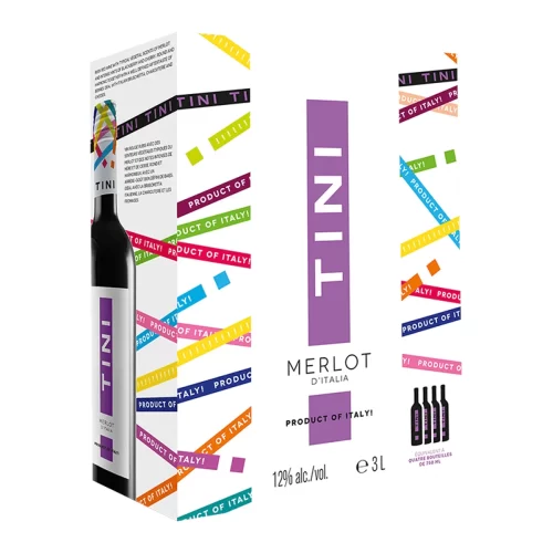 Rượu vang bịch Tini Merlot 3L