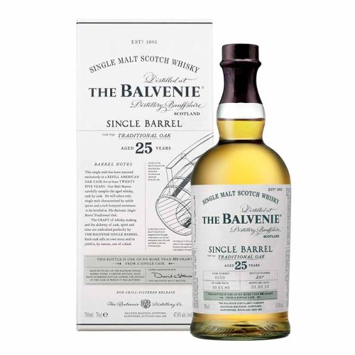 Rượu Balvenie 25 năm Single Barrel Traditional Oak