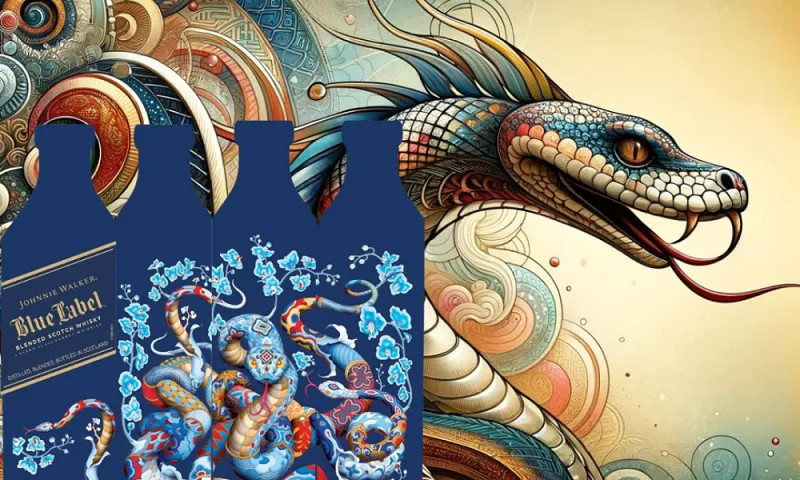 Ruou Johnnie Walker Blue Label Year of The Snake 2025