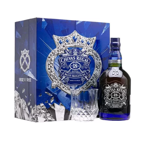 Chivas 18 Year Old Blue Hộp Quà Tết 2025