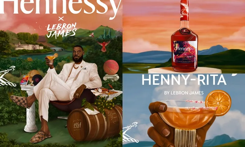 Cognac Hennessy VS x Lebron James