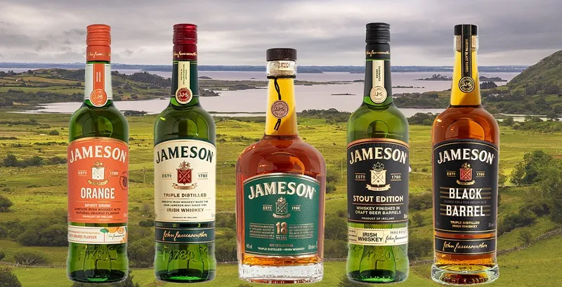 Cac loai ruou Jameson Irish Whisky
