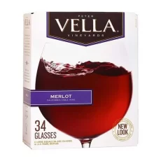 Rượu vang Peter Vella Merlot 5L
