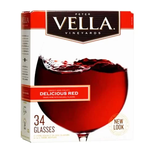 Rượu vang Peter Vella Delicious Red 5L