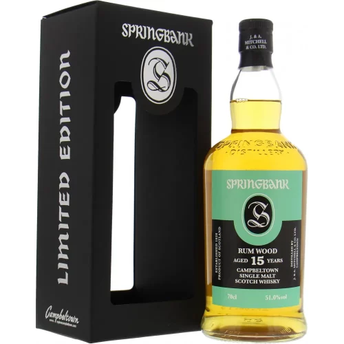 Springbank 15 Year Old Rum Wood