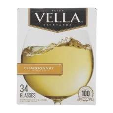 Rượu vang bịch Peter Vella Chardonnay 5L