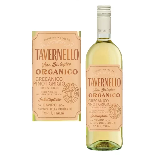 Tavernello Organico Grecanico Pinot Grigio Terre Siciliane