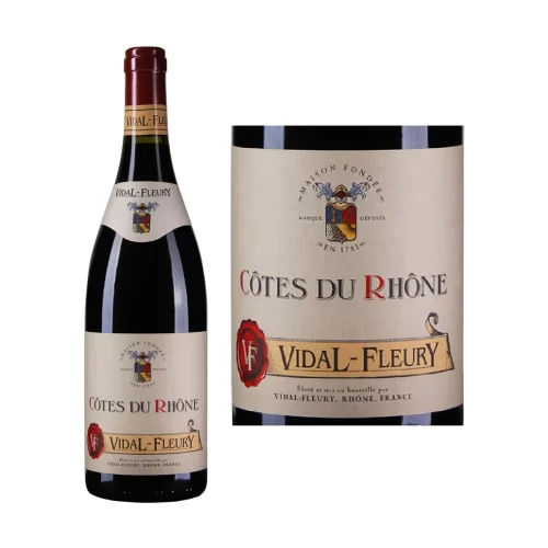Vidal Fleury Cotes Du Rhone Rouge