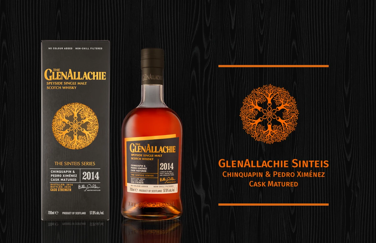 GlenAllachie Sinteis Series 2014 Chinquapin PX Cask Matured