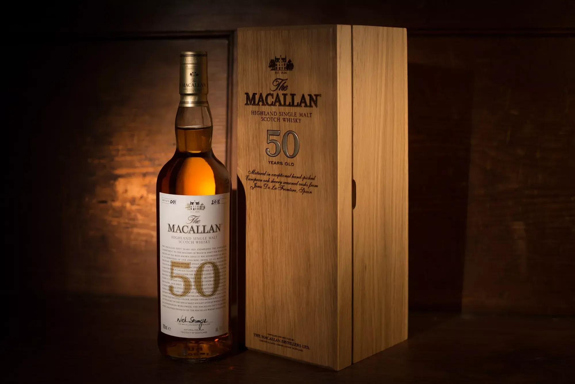 Whisky Macallan 50 Year Old