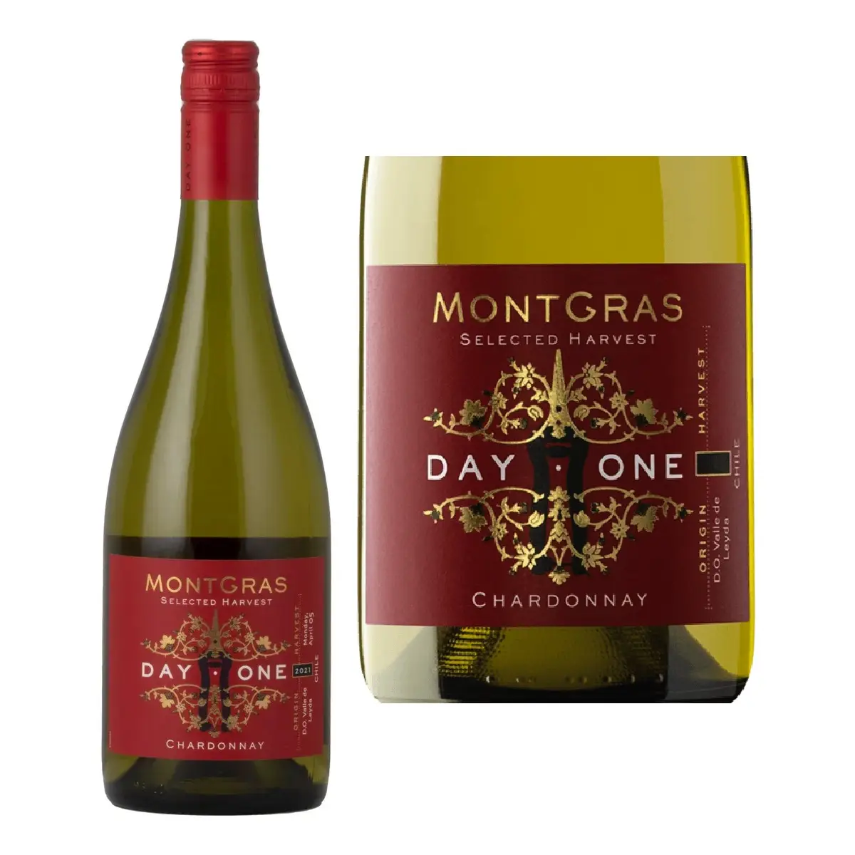 Rượu vang MontGras Day One Chardonnay 1 MontGras Day One Chardonnay