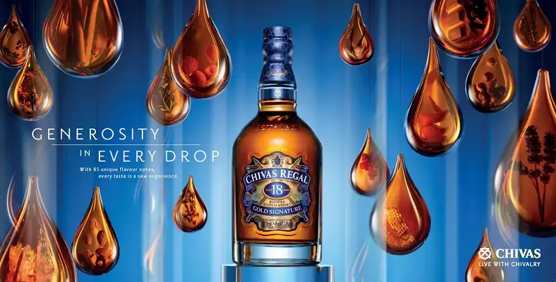 Chivas 18 nam Gold Signature