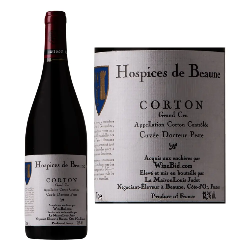 Hospices De Beaune Corton Blanc Grand Cru Cuvee Docteur Peste 1 Hospices De Beaune Corton Blanc Grand Cru Cuvee Docteur Peste