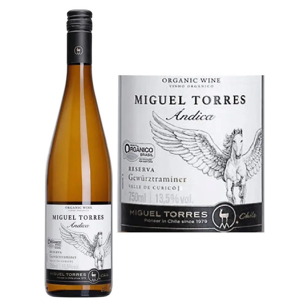 Rượu vang Miguel Torres Andica Reserva Gewurztraminer 1 Miguel Torres Andica Reserva Gewurztraminer