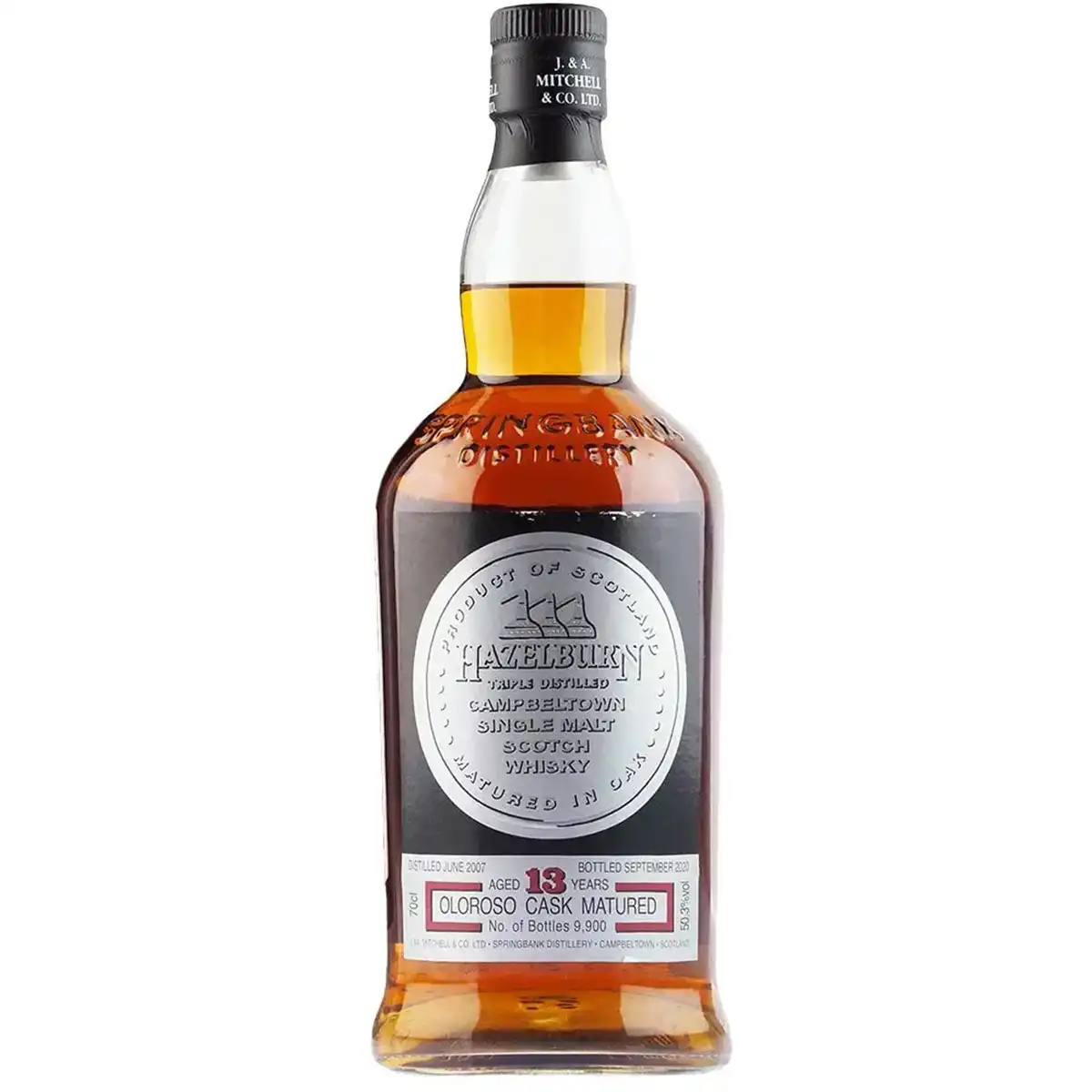 Hazelburn 13 Year Old Oloroso Cask Matured 1 Hazelburn 13 Year Old Oloroso Cask Matured