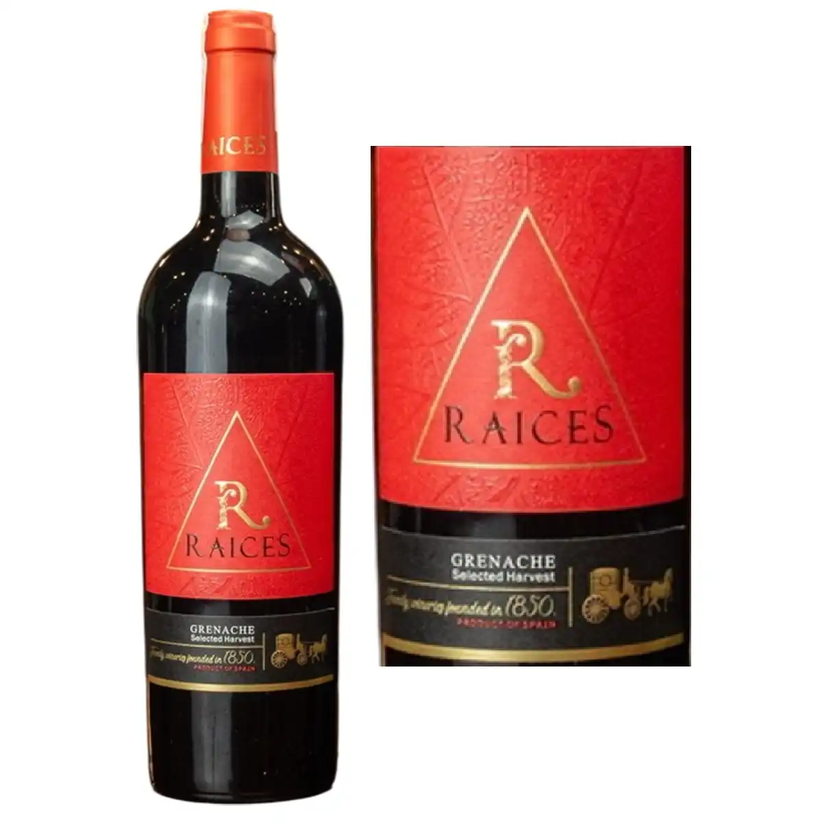 Rượu vang Raices Grenacha 1 Rượu vang Raices Grenacha