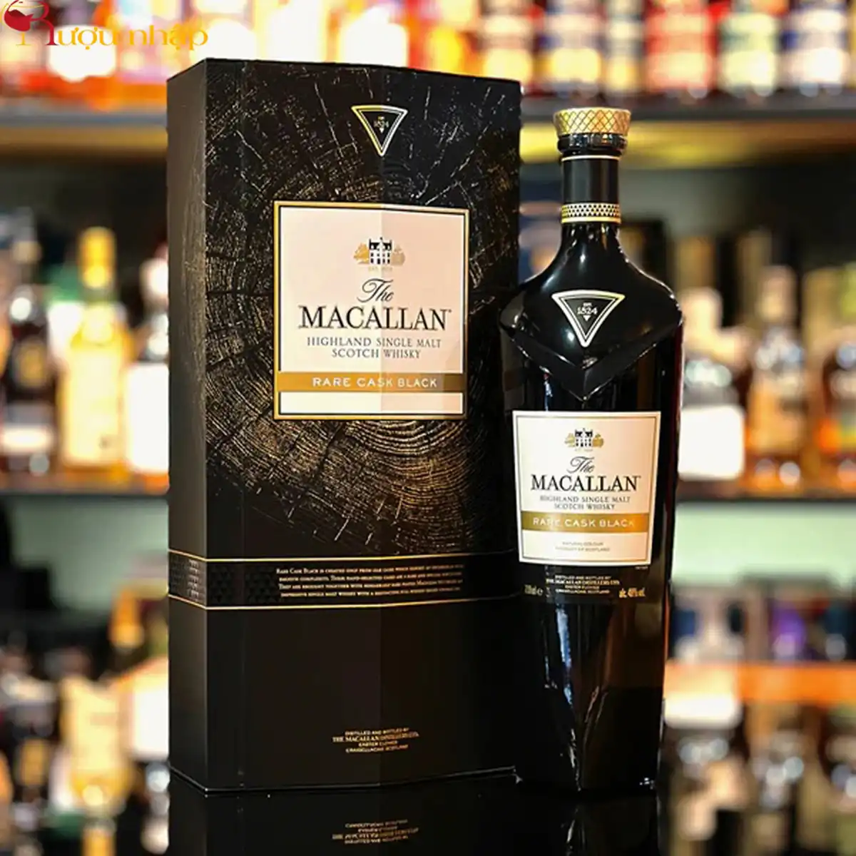 Macallan Rare Cask Black 3 Rượu Whisky Macallan Rare Cask Black