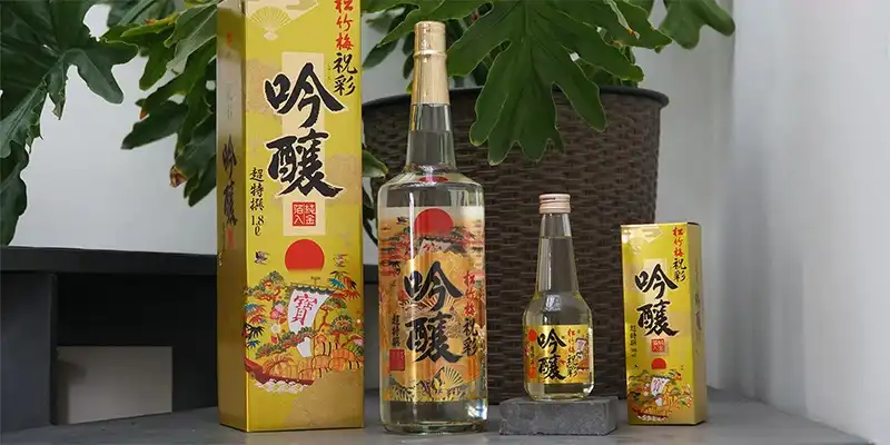 Sake Vay Vang Takara Shozu Mat Troi Do