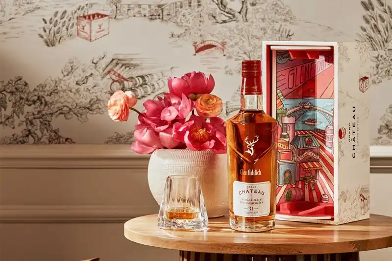 Whisky Glenfiddich 31 nam Grand Chateau