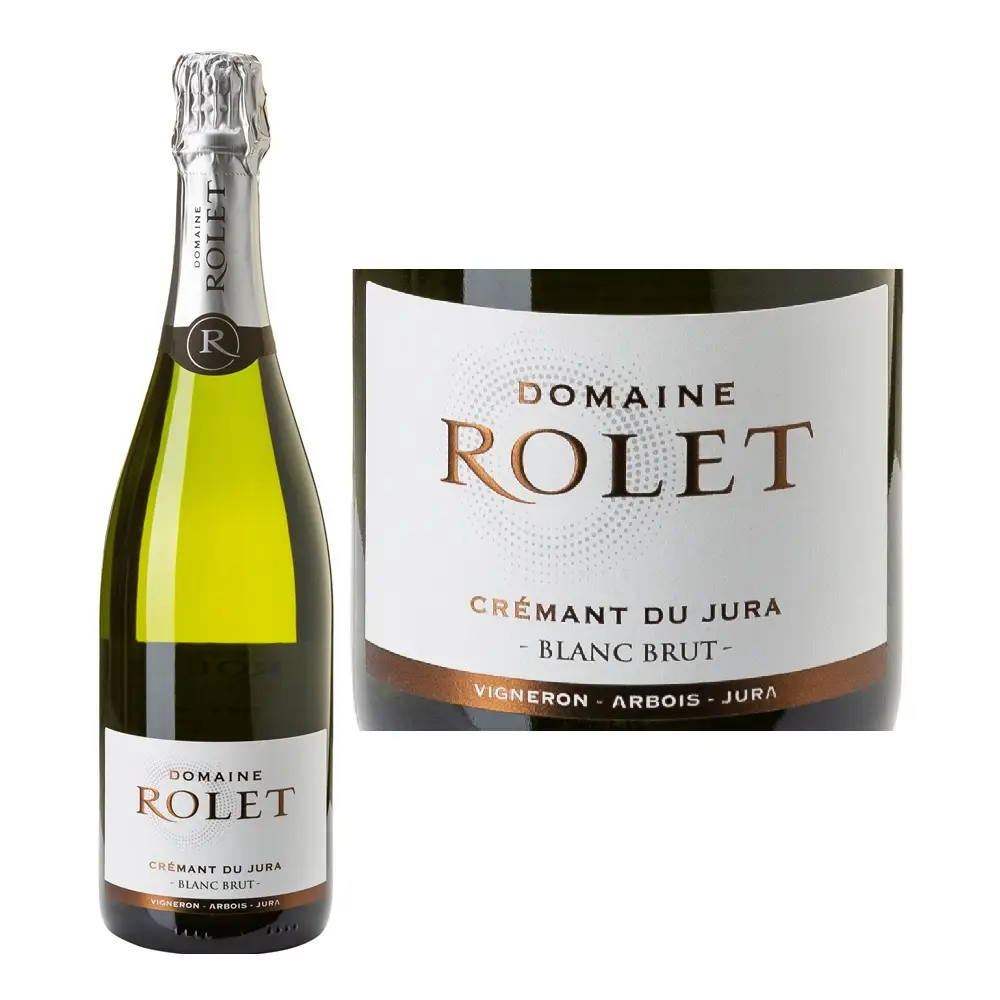 Rượu Domaine Rolet Cremant du Jura Arbois Blanc Brut 1 Domaine Rolet Cremant du Jura Arbois Blanc Brut