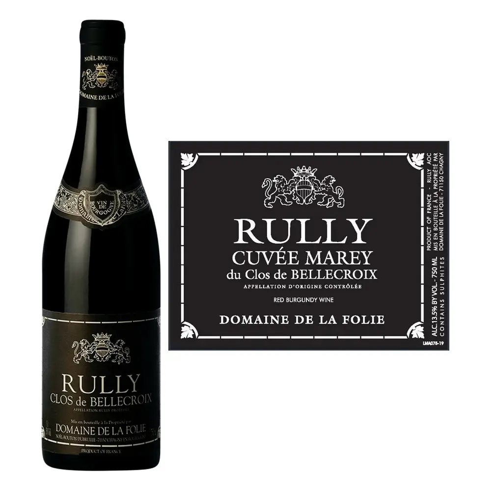 Rượu vang Domaine de la Folie Rully Clos de Bellecroix 1 Domaine de la Folie Rully Clos de Bellecroix