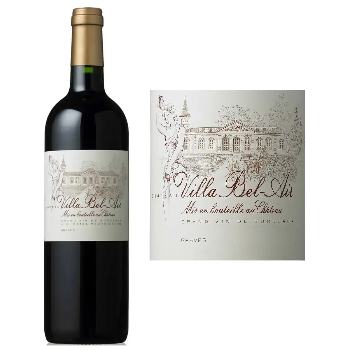 Rượu vang Famille JM Cazes Chateau Villa Bel Air Rouge 1 Famille JM Cazes Chateau Villa Bel Air Rouge