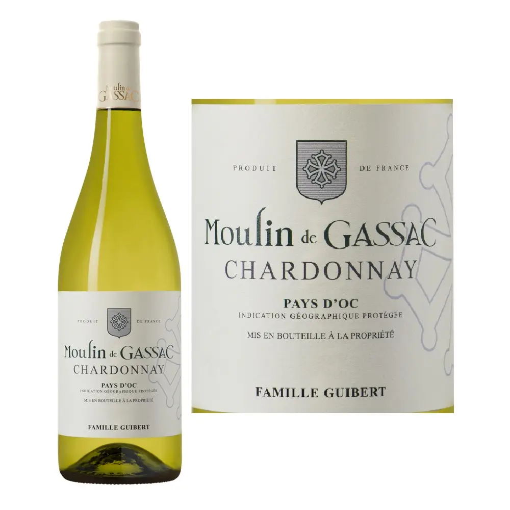 Rượu vang Moulin de Gassac Chardonnay Pays D'oc 1 Moulin de Gassac Chardonnay Pays D'oc