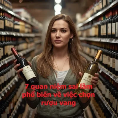 7 quan niệm sai lầm phổ biến về việc chọn rượu vang