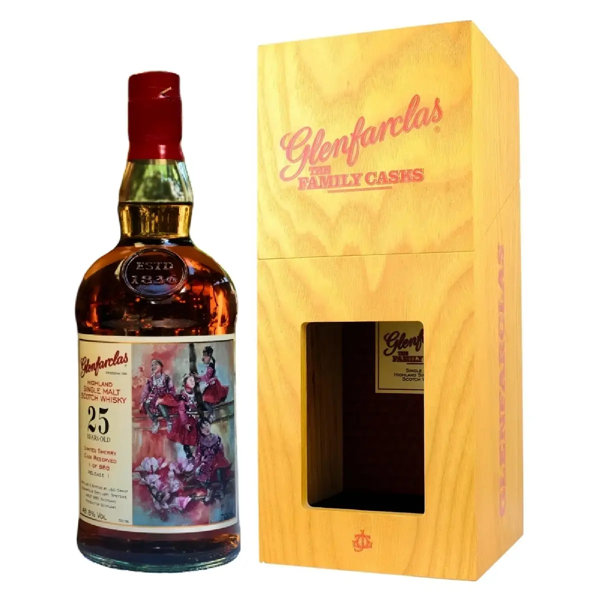 Rượu Glenfarclas 25 YO Limited Sherry Cask 1 Glenfarclas 25 YO Limited Sherry Cask