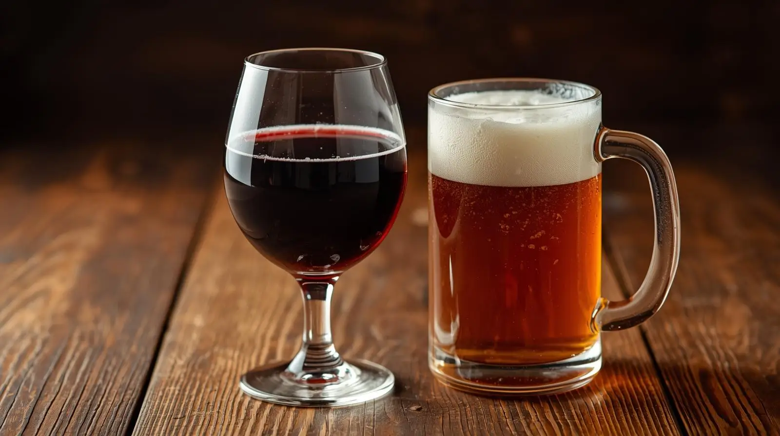 Loai ruou vang nao cho nguoi thich uong bia