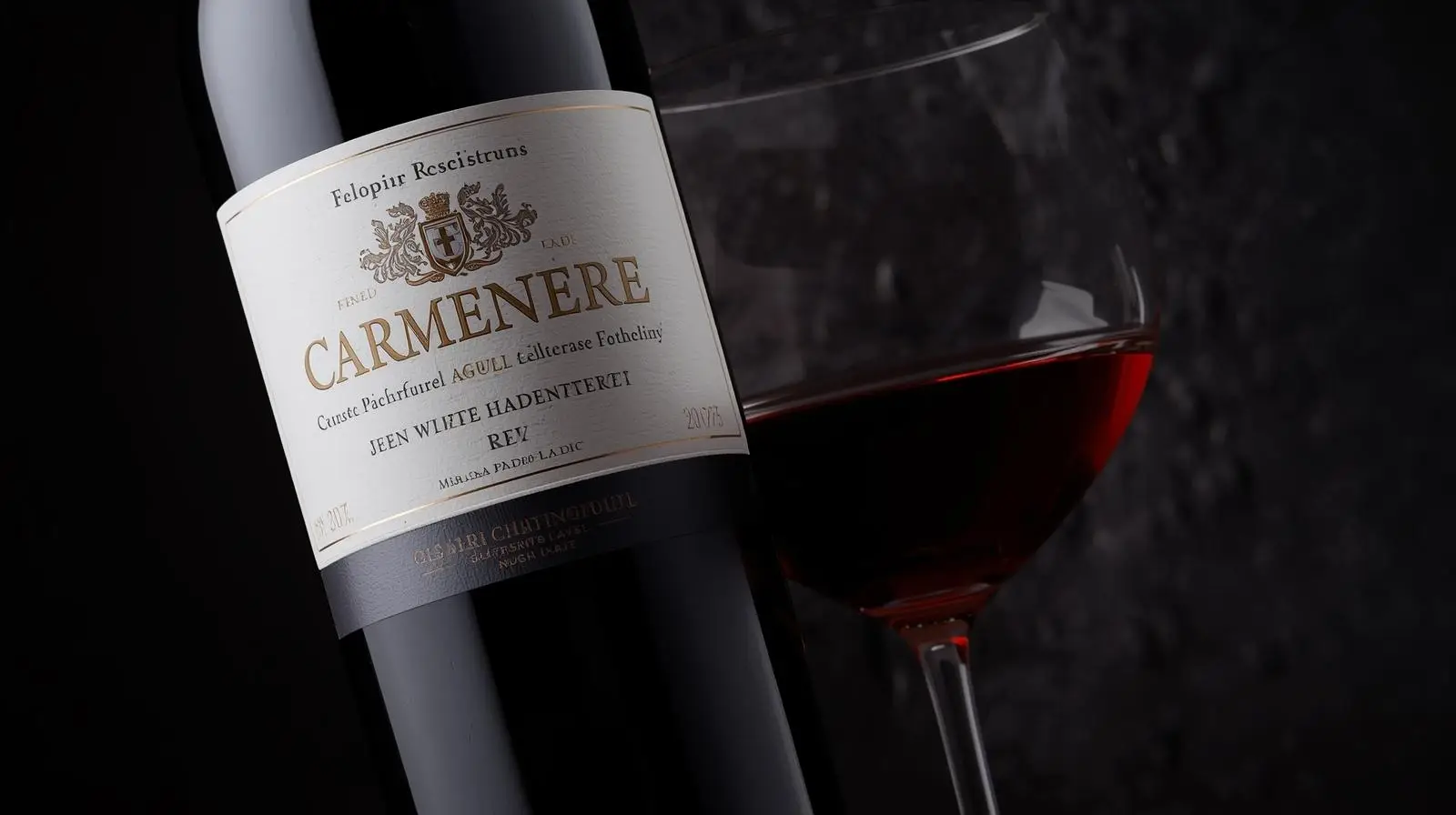 buc anh chai ruou vang do camenere