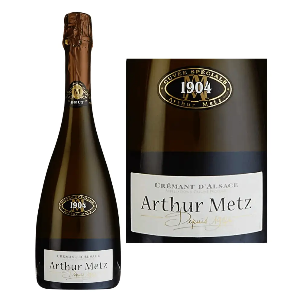 Arthur Metz Brut Cremant d'Alsace Cuvee Speciale 1904 1 Arthur Metz Brut Cremant d'Alsace Cuvee Speciale 1904