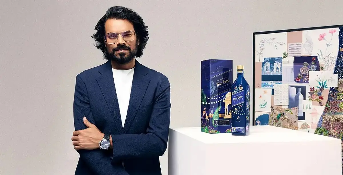 Johnnie Walker Blue Label x Rahul Mishra 2 Johnnie Walker x Rahul Mishra