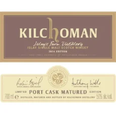 Kilchoman Port Cask Matured 2024 Edition - Nhãn chai