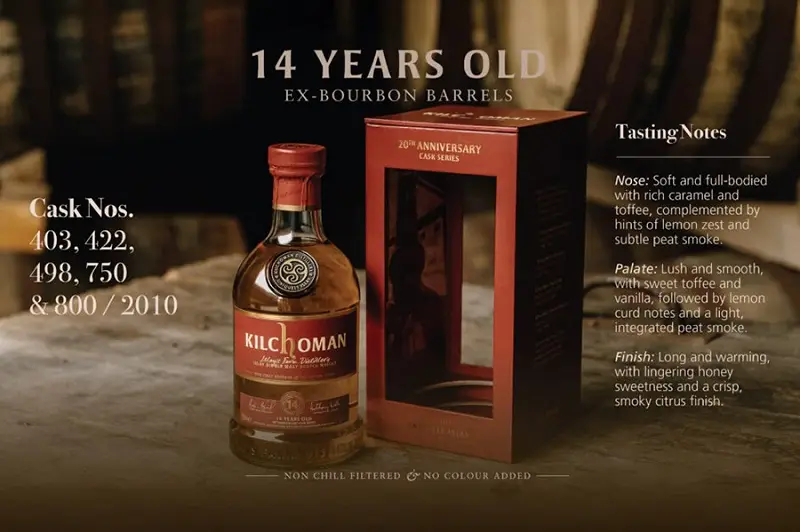Kilchoman 14 Year Old Bourbon Cask