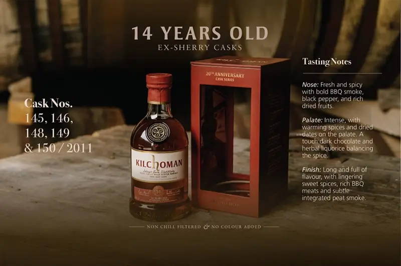 Kilchoman 14 Year Old Sherry Cask