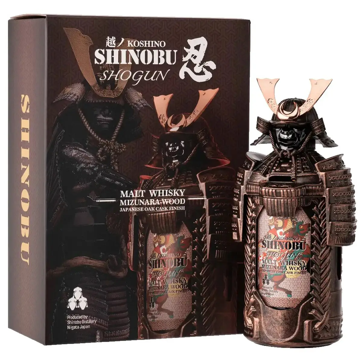 Shinobu Shogun Malt Whisky Mizunara Wood Japanese Oak Cask Finish 1 Shinobu Shogun Malt Whisky