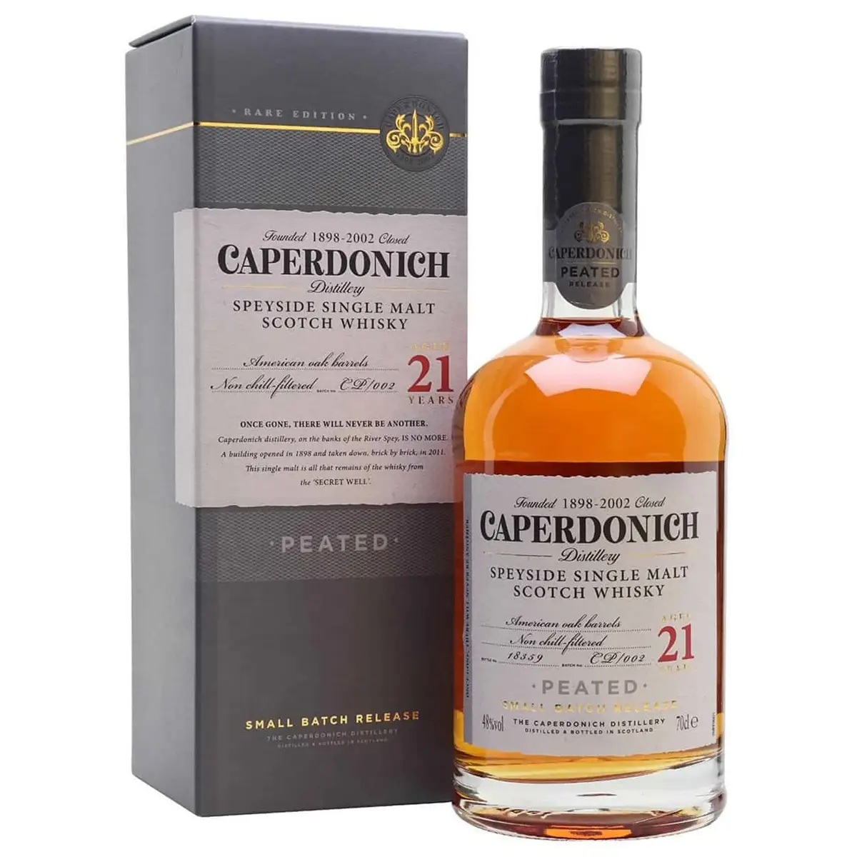 Caperdonich 21 Year Old Peated 1 Caperdonich 21 Year Old Peated