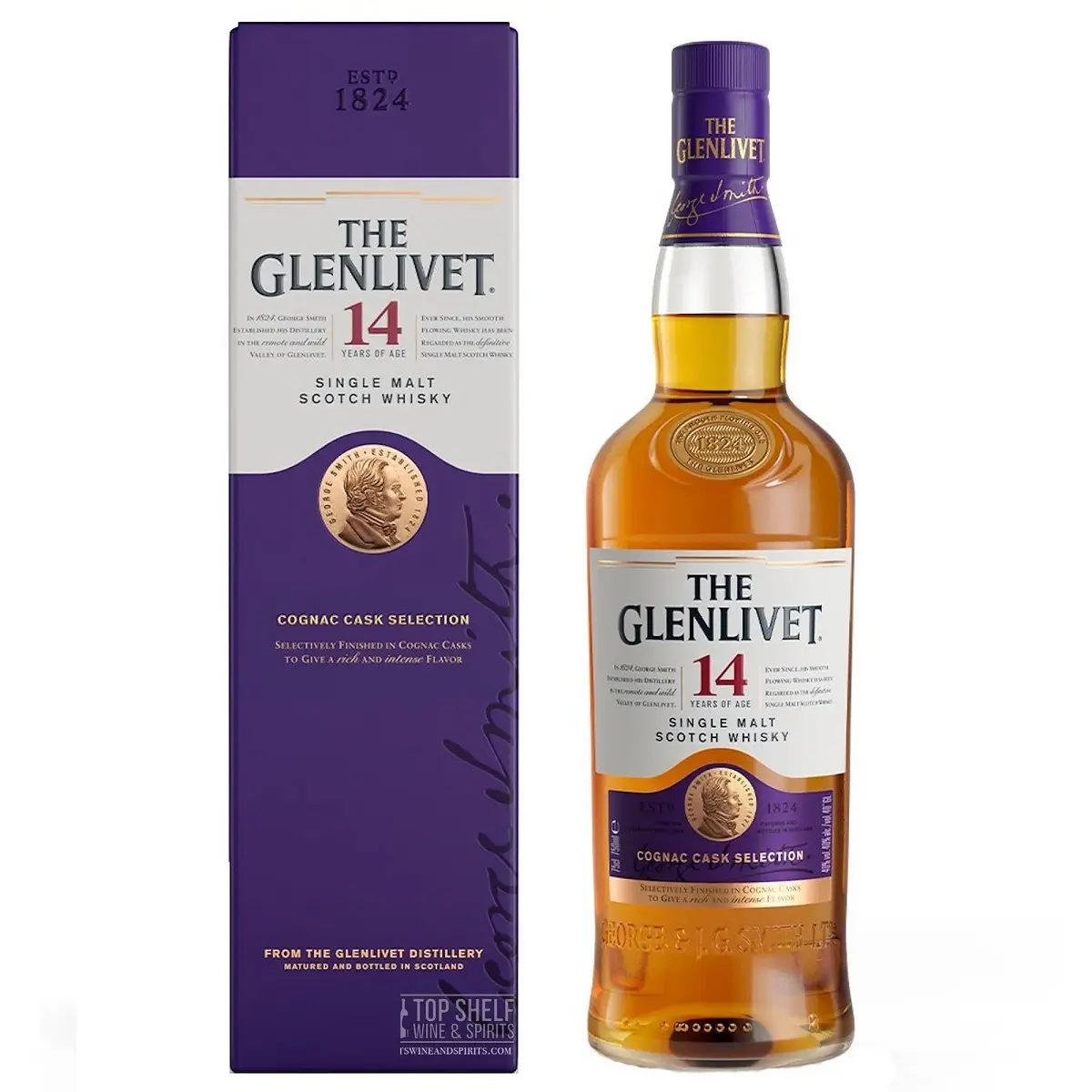 Glenlivet 14 Year Old Cognac Cask Selection 1 Glenlivet 14 Year Old Cognac Cask Selection
