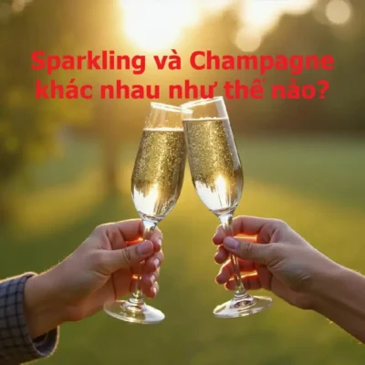 Sparkling và Champagne khác nhau như thế nào