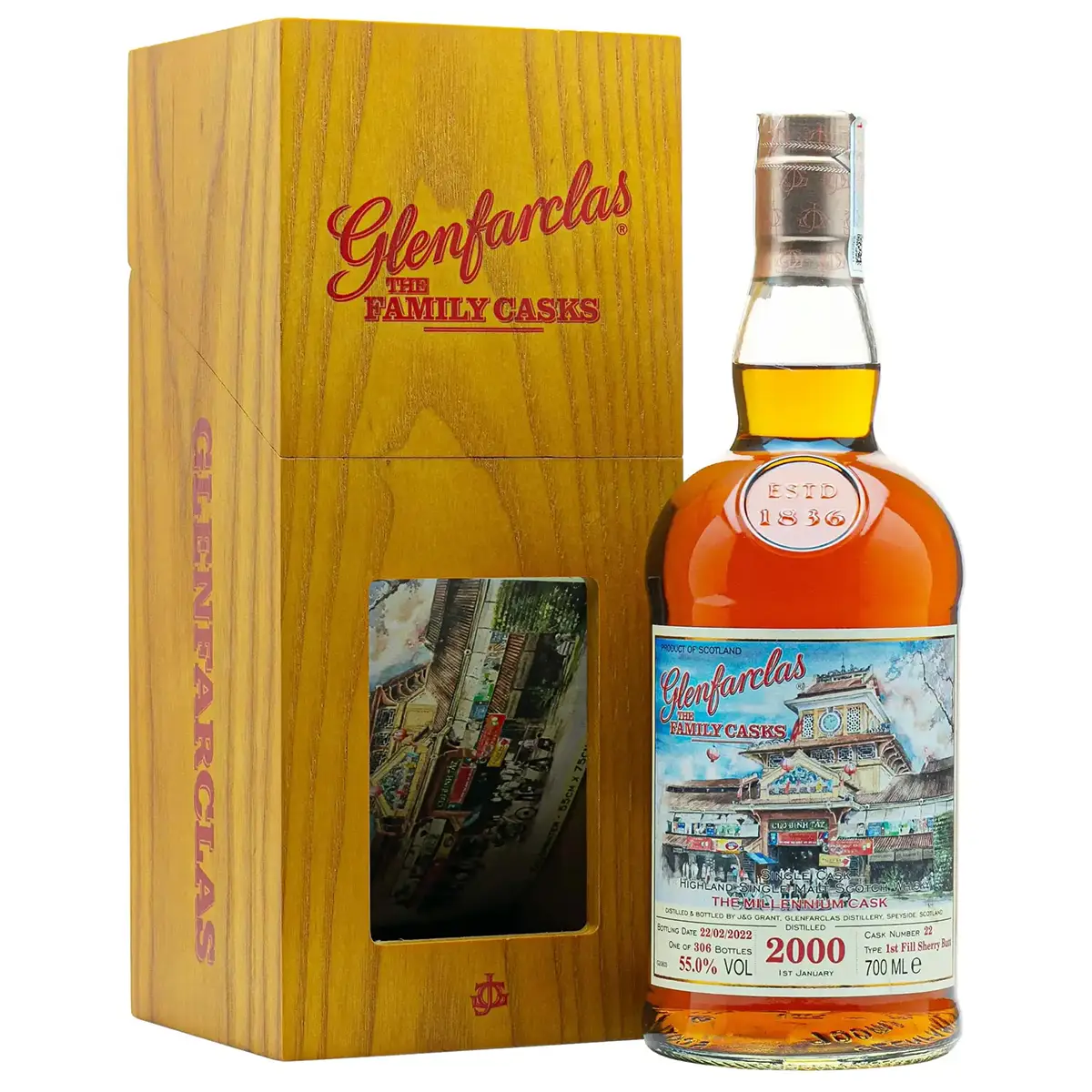 Glenfarclas 2000 The Millennium Cask Cho Binh Tay 1 Glenfarclas 2000 The Millennium Cask Cho Binh Tay
