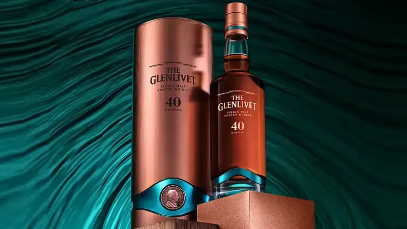 Whisky Glenlivet 40 nam