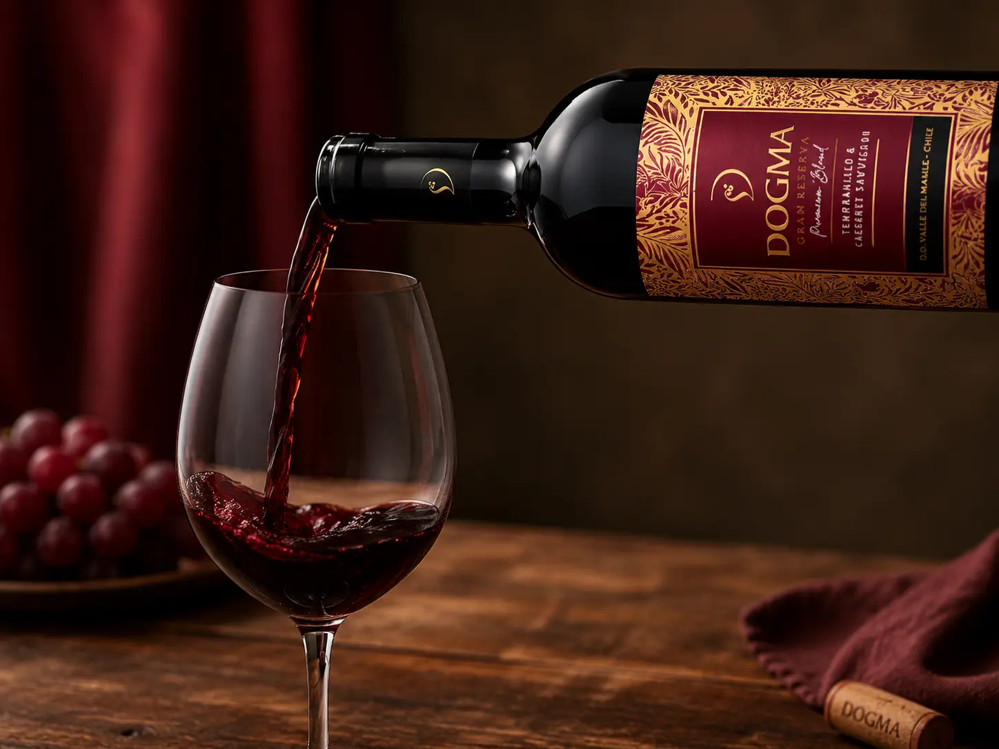 ruou Dogma Gran Reserva Tempranillo Cabernet Sauvignon
