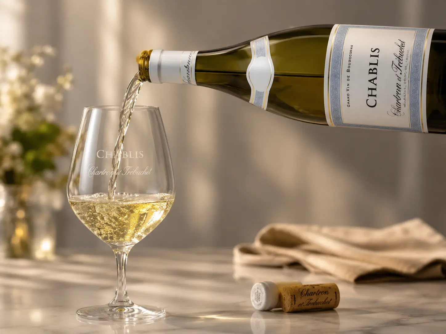 Rượu vang Chartron et Trebuchet Chablis 2 Chartron et Trebuchet Chablis Burgundy
